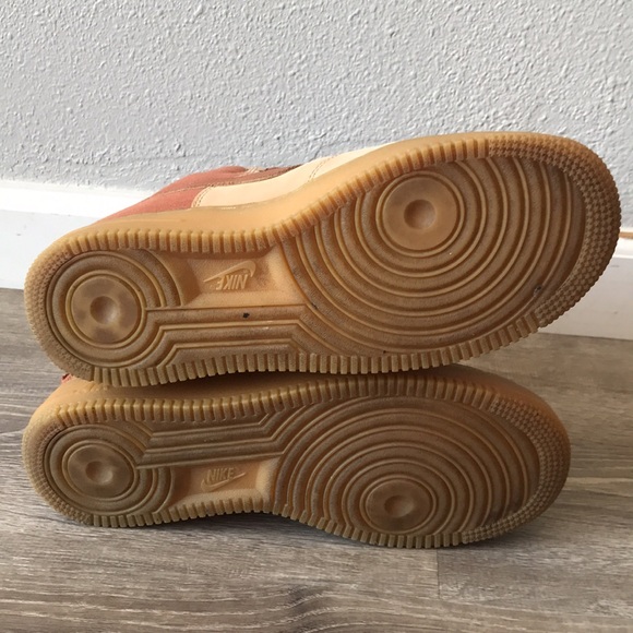 Nike SF Air Force 1 Mid Premium Lifestyle Shoes Mens Size 8 Praline AA1129 20 - Picture 6 of 11